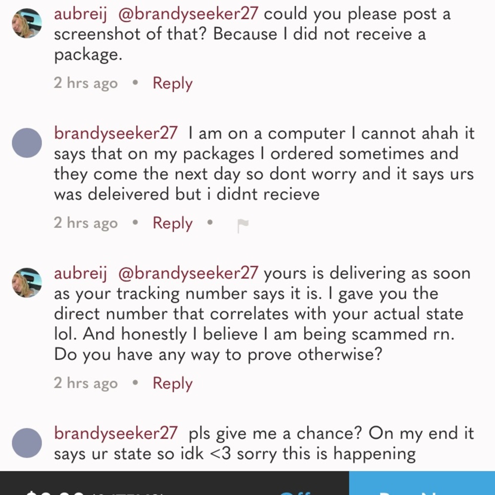 SCAMMER ALERT @BRANDYSEEKER27 - Picture 4 of 4
